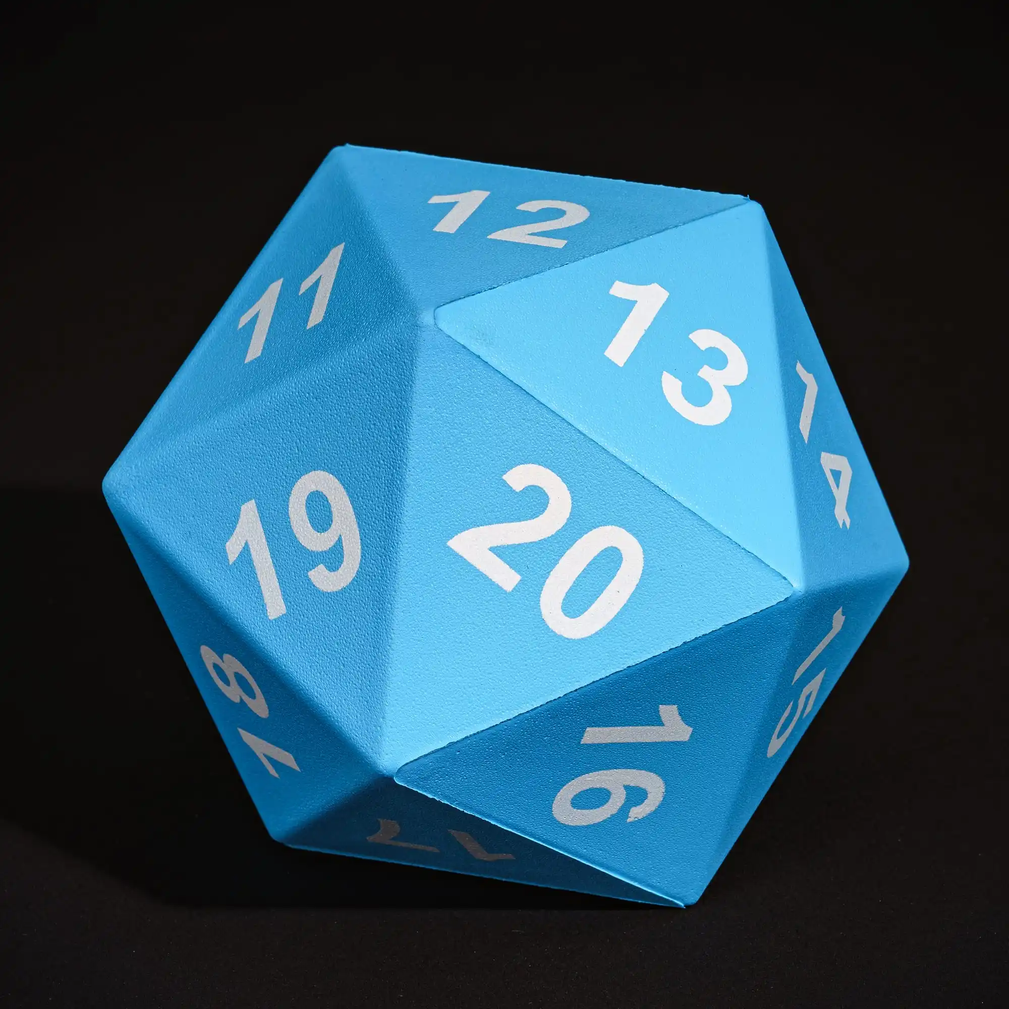 D20 Foam Decompression Dice 80MM DND Elastic 20 Side Polyhedral Dice Relax Relieve Stress for Role Playing Board Game Pathfinder