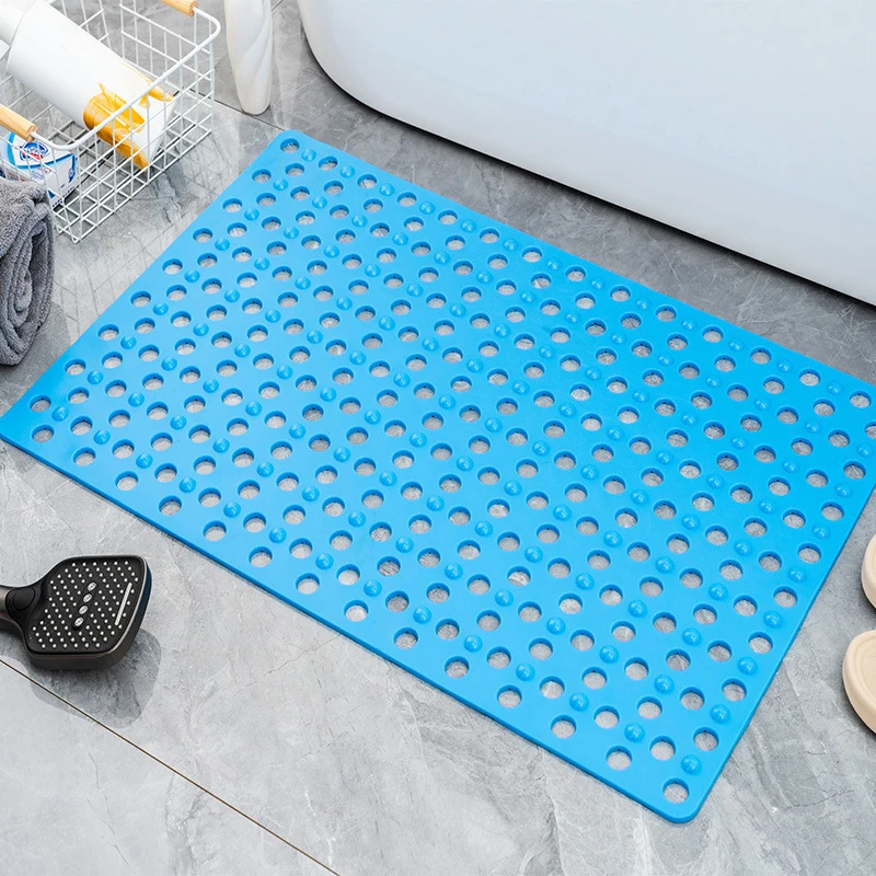 Enhanced Anti-Mould Rubber Bath Mat with Drainage and Antibacterial Properties