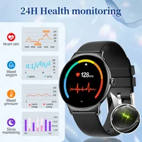 LIGE AMOLED Screen Healt Smart Watch Women Sports Fitness Watch Men Waterproof Smart Watch Bluetooth Call For Android iOS Phones 2