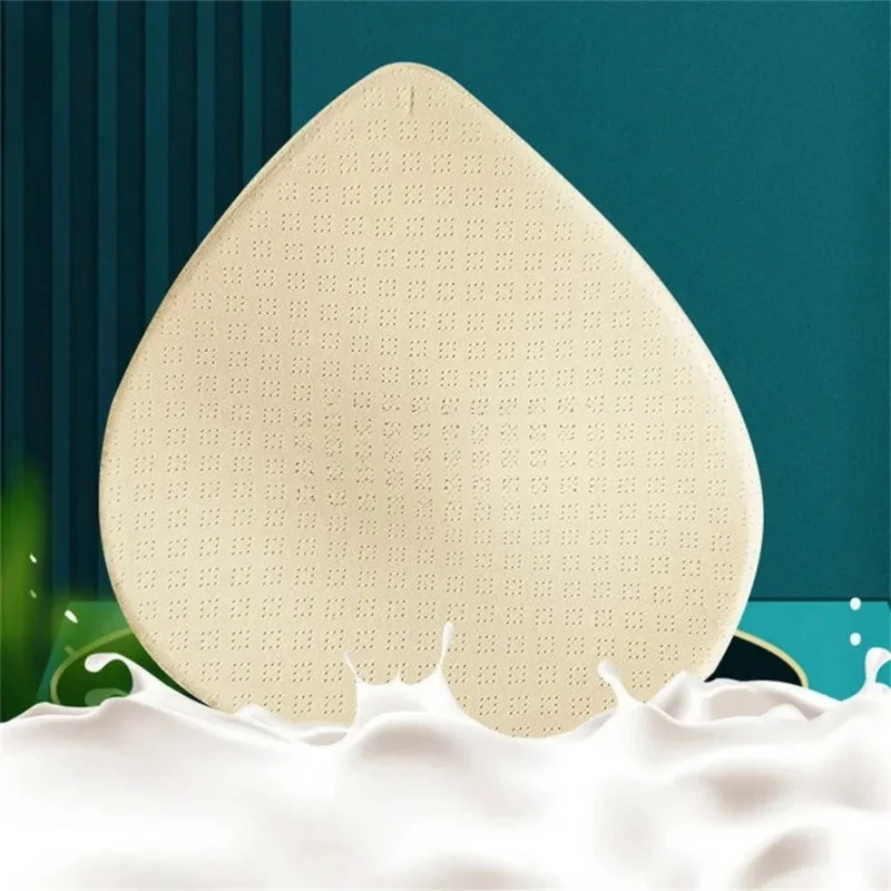 Thick Latex Bra Pads Push Up Breast Enhancer Removeable Bra Padding Inserts Cups 2PCS For Swimsuit Bikini Padding bra pads inserts bra insert pads