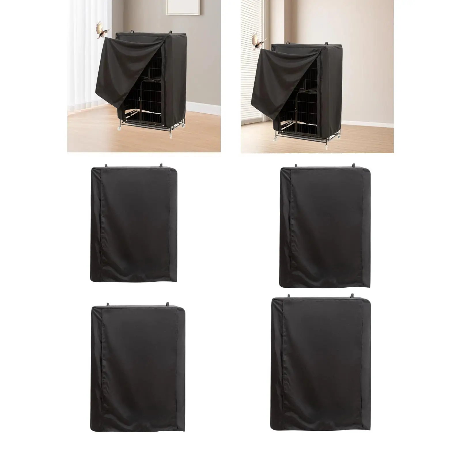 Bird Cage Cover Waterproof Protection Shade Cloth Breathable Windproof for Lovebirds Macaw Parakeets Budgies Accessories