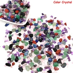 Natural Crystal Healing Stones for Home Decor & DIY Crafts (Color Crystal)