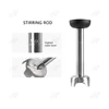 ITOP 270W Immersion Blender Commercial Mixer Handheld Food Mixer Optional Whisk Egg Beater 110V 220V Fixed Speed/Variable Speed 3