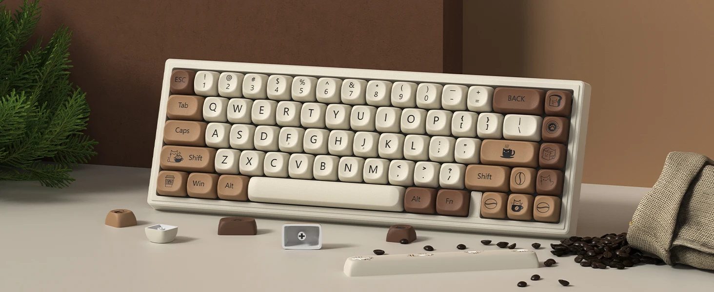 130 keys PBT mechanical keyboard keycap set