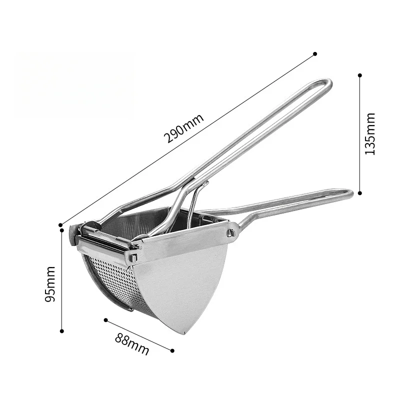 Stainless Steel Potato Ricer Masher for Kitchen Baby Food
