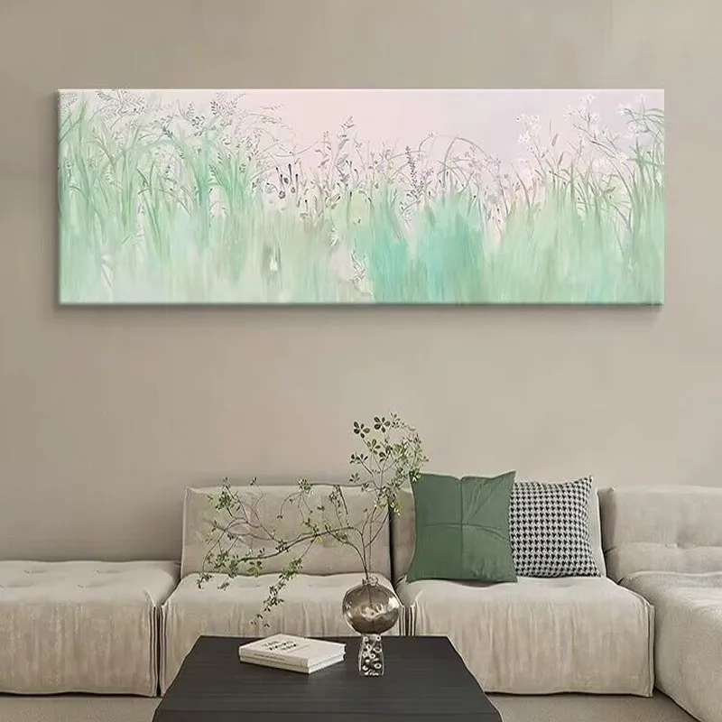 

Spring Warmth Blooming Flowers Handmade Oil Paintings For Home Decoration Bedroom Dining Room Living Room And Sofa Mural Corrido