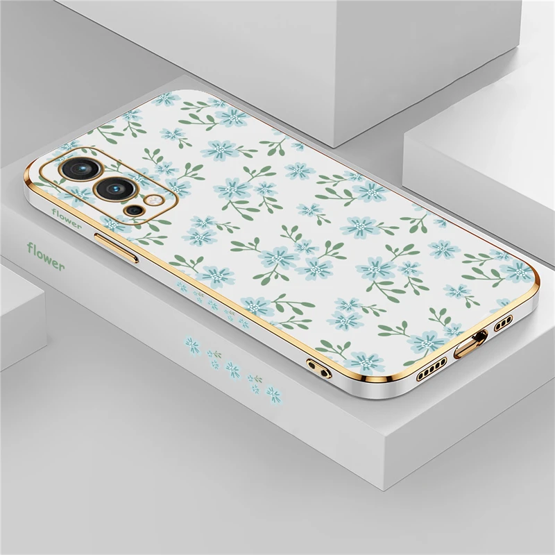 Floral Shockproof Soft Silicone Phone Case