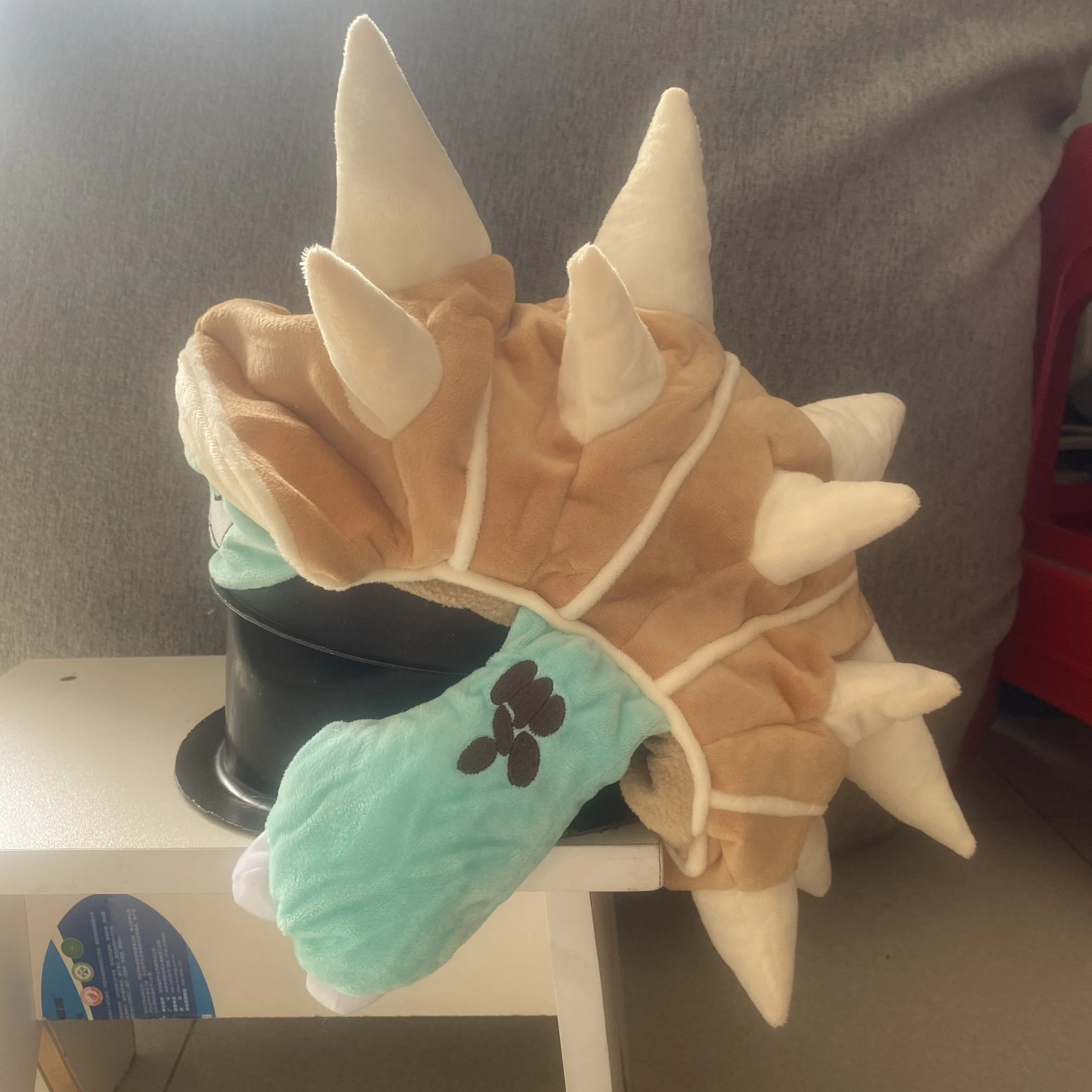 Hot game Rammus Warm COSPLAY Plush Hat Doll Soft Toy