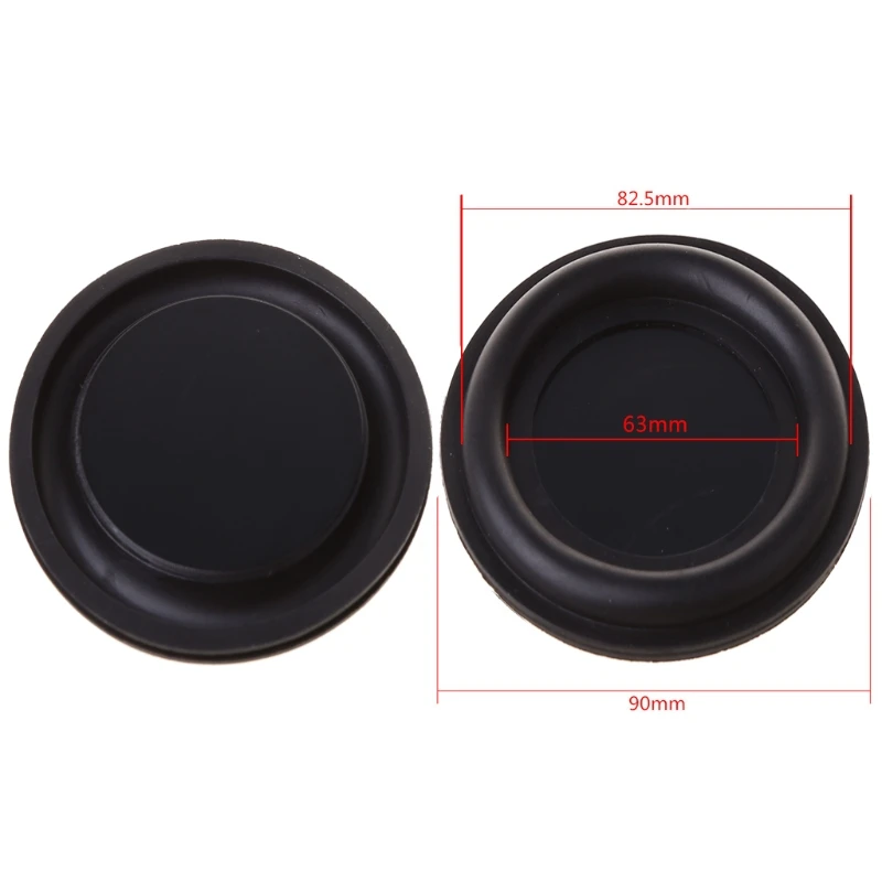 Dual Audio Bass Diaphragm Vibration Membrane Passive Radiators for DIY Home Theater Speaker Repair