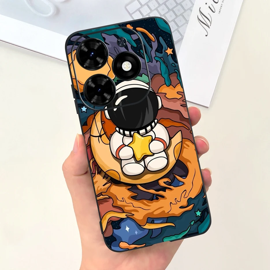 Cute Fashion Cartoon Soft TPU Phone Case with Bumper