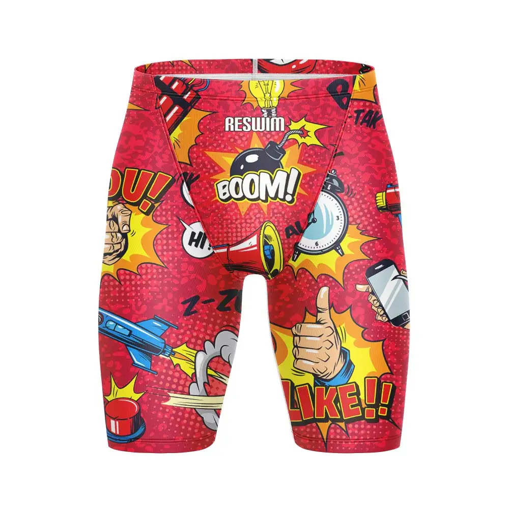 Men's Swim Jammer Knee-Length Swimsuit Short Beach Tights Shorts Swimming Trunks Swim Pool Pants swim trunks swim shorts men swimsuit