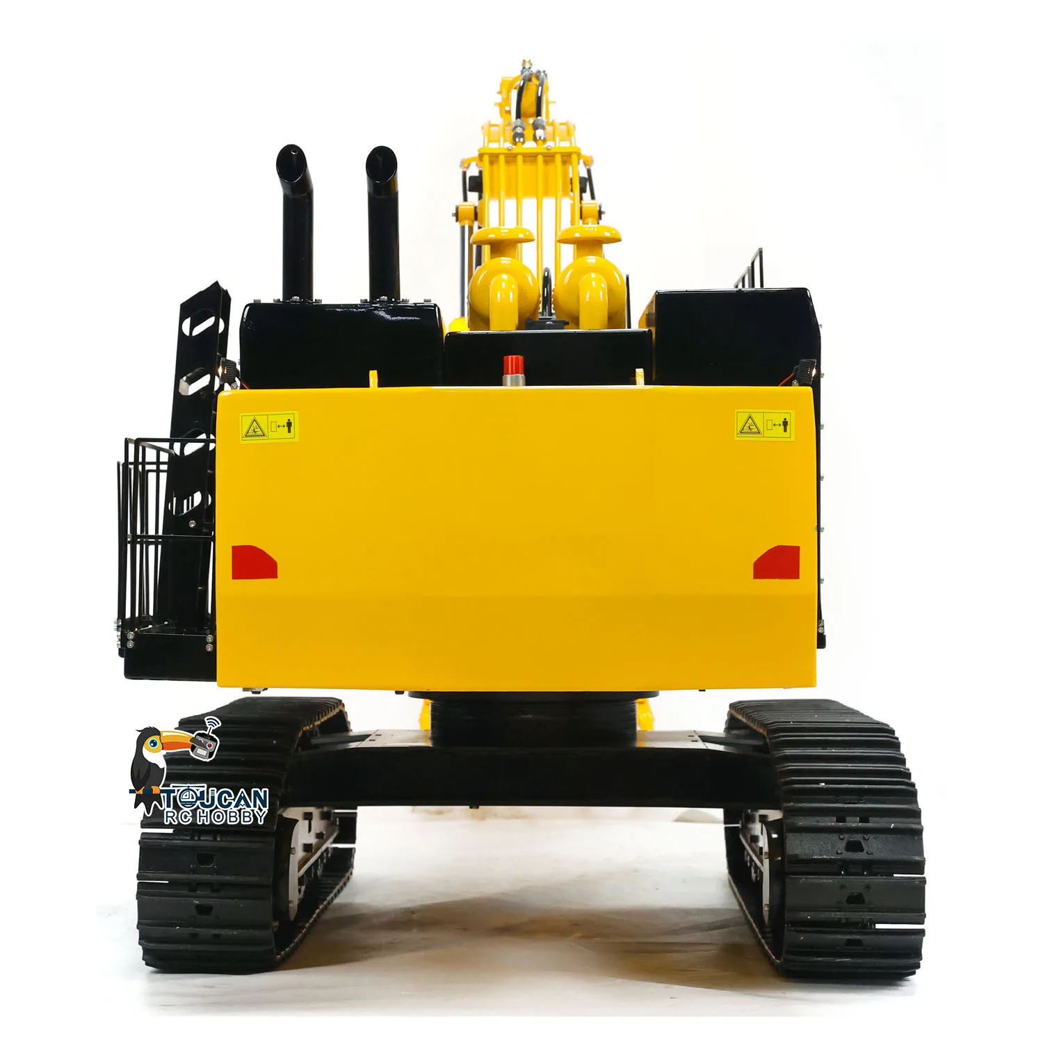 In Stock 1/8 Scale RC Hydraulic Excavator PC1250 Metal Heavy Duty Construction Finished Digger Truck Car Vehicle Tot Toy Model 5