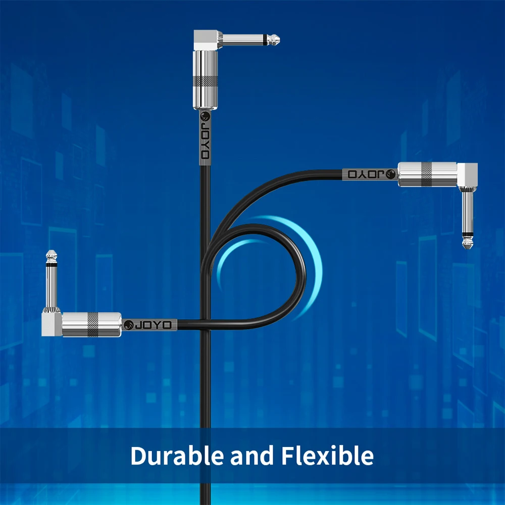 CM-05 Guitar Cable Right Angle Connectors Soft PVC Jacket Noise Reduction Guitar