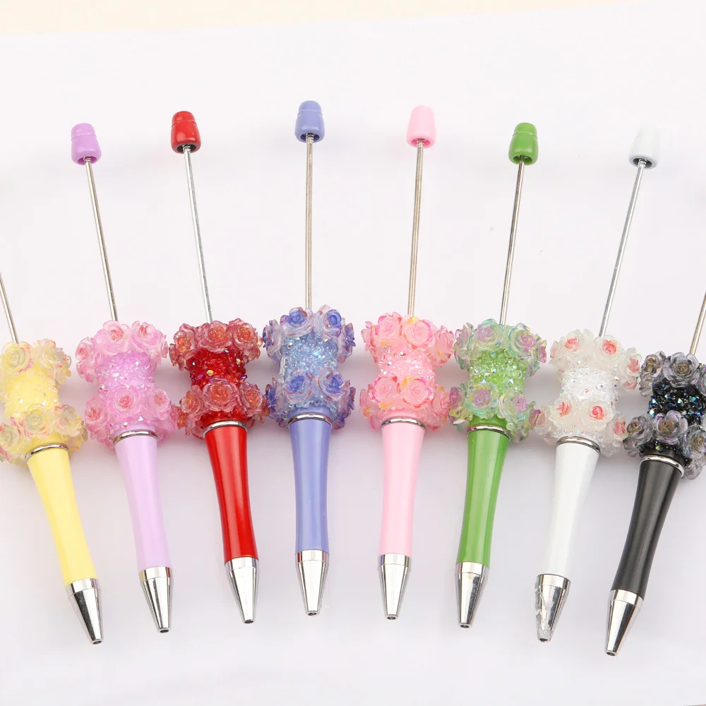 Cordial Design 20Pcs 24*150MM Beadable Pen Findings/Cute Pens/DIY Beaded Pen Accessories/Jewelry Findings & Components #16367 - cordial
