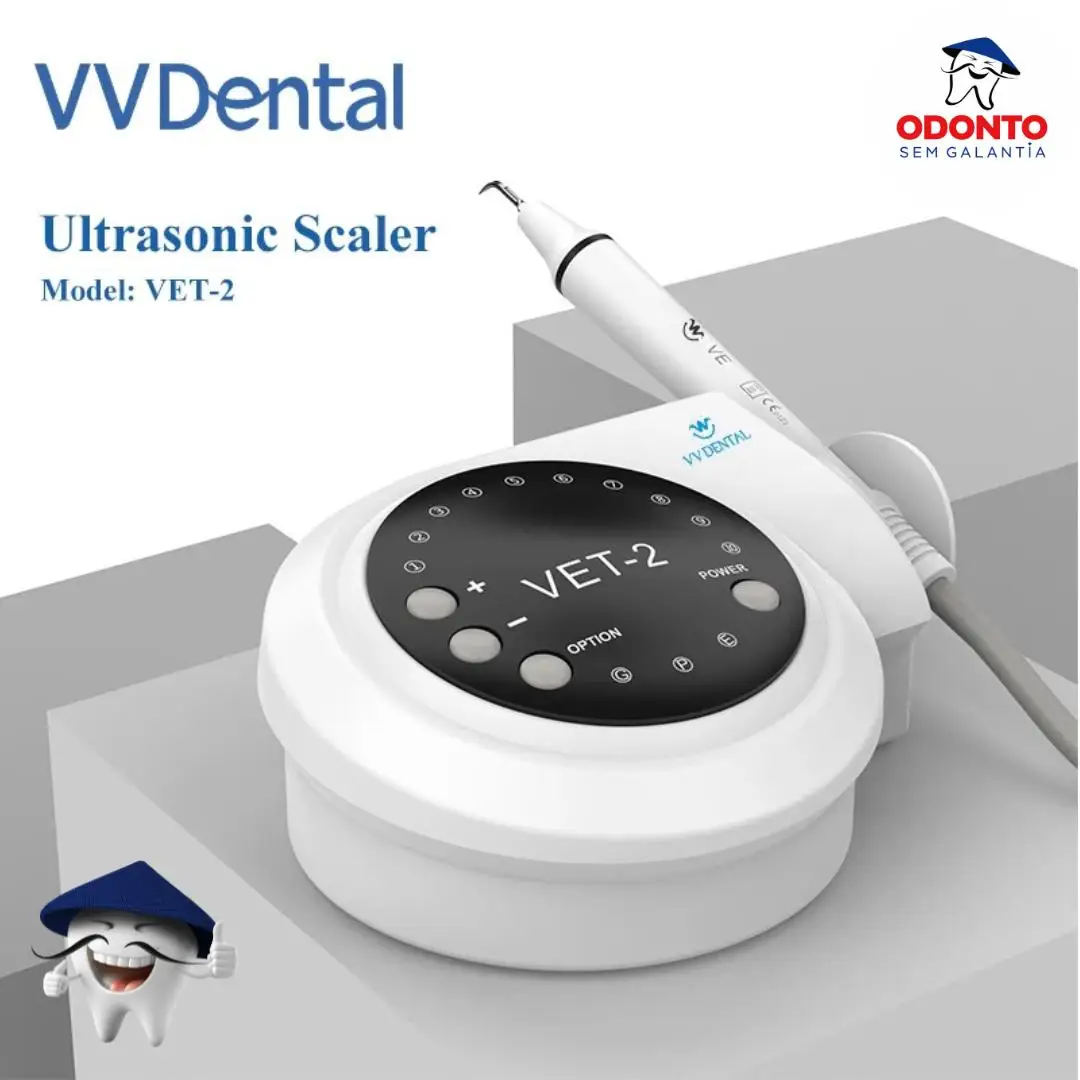 

Odonto sem Galantia рекомендует стоматологический скалер второго поколения нового оборудования для очистки зубов того же бренда VET2 VVDENTAL