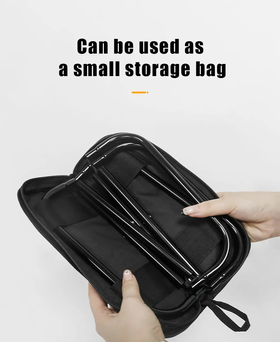 Description Picture 6 of itemWESTTUNE Camping Stool Outdoor Ultralight Folding Fishing Zipper Storage Portable Collapsible Camping Seats Beach Hiking Stool