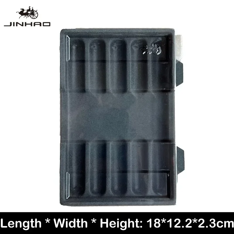 Stationery Box 5/10 Hold JINHAO Transparent Plastic Fountain Pen Case Collect and Display Storage Box School Office Supplies Korean Stationery