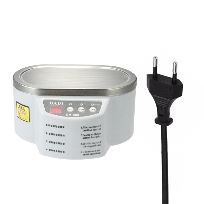 

600ml Mini Digital Ultrasonic Cleaner Jewelry Fruit Glass Circuit Board Cleaning Machine Household Digital Ultrasonic Cleaner