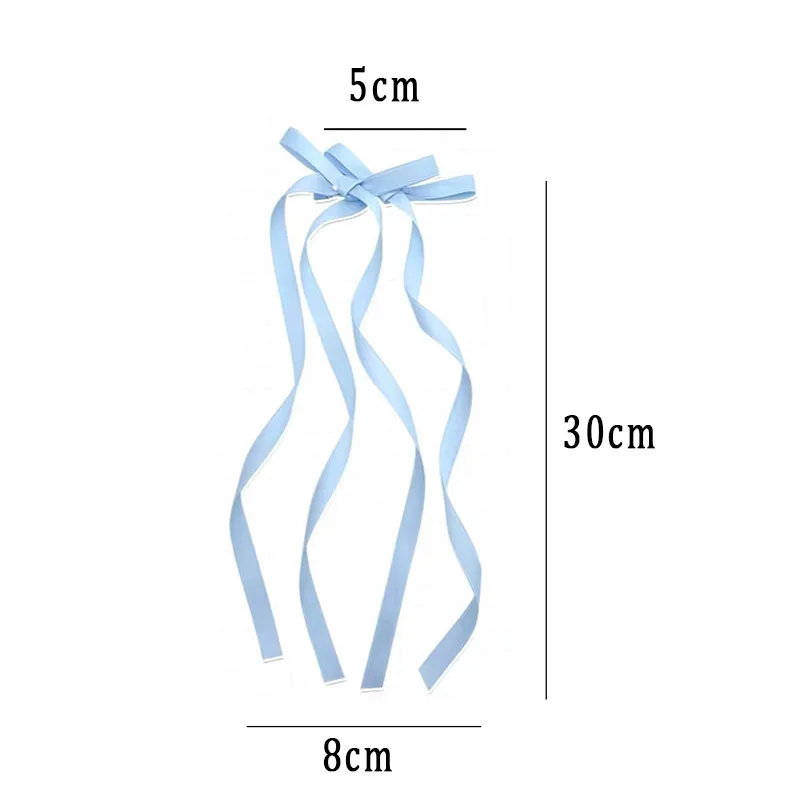 2023 neue Mode Stoff Band Haars pange Klemme süße Schleife Haarnadel Haars pangen für Frauen Mädchen Haarschmuck koreanischen Kopfschmuck Geschenk – Detail 2