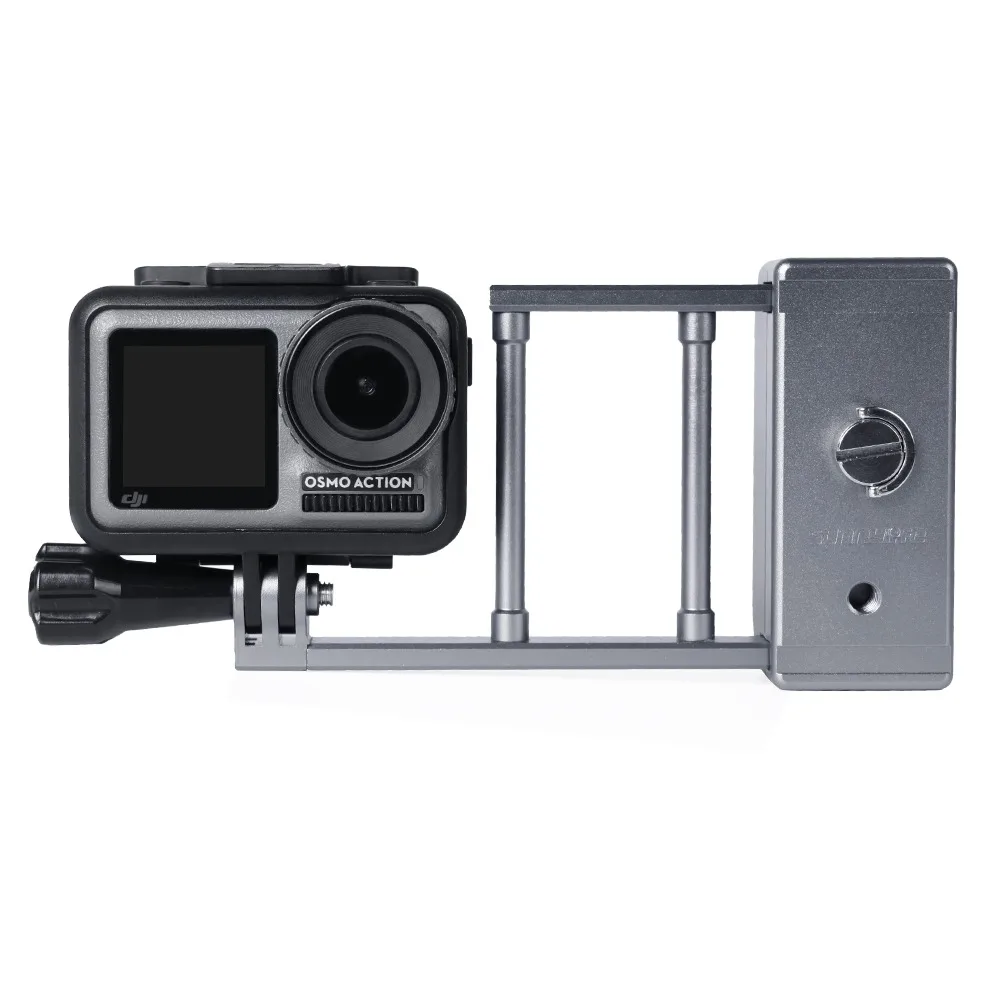Handheld Gimbal Adapter Switch Mount Plate for DJI Mobile 6 OM 5 Insta360 Flow Camera DJI Action 3 Gopro 11