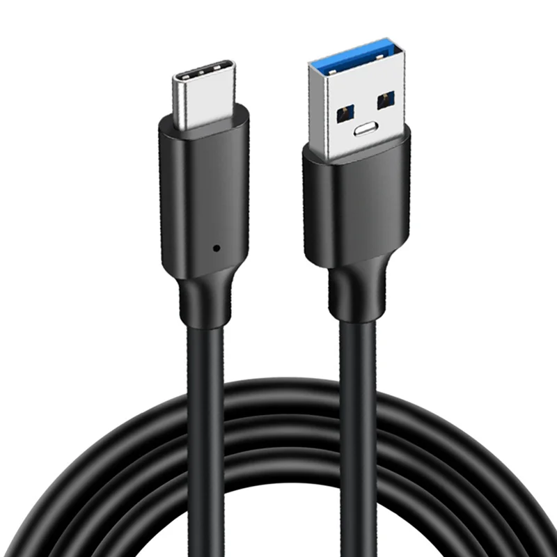 

USB3.2 10Gbps Type C Cable USB A to Type-C 3.2 Data Transfer USB C SSD Hard Disk Cable PD 60W 3A Quick Charge 3.0,1M