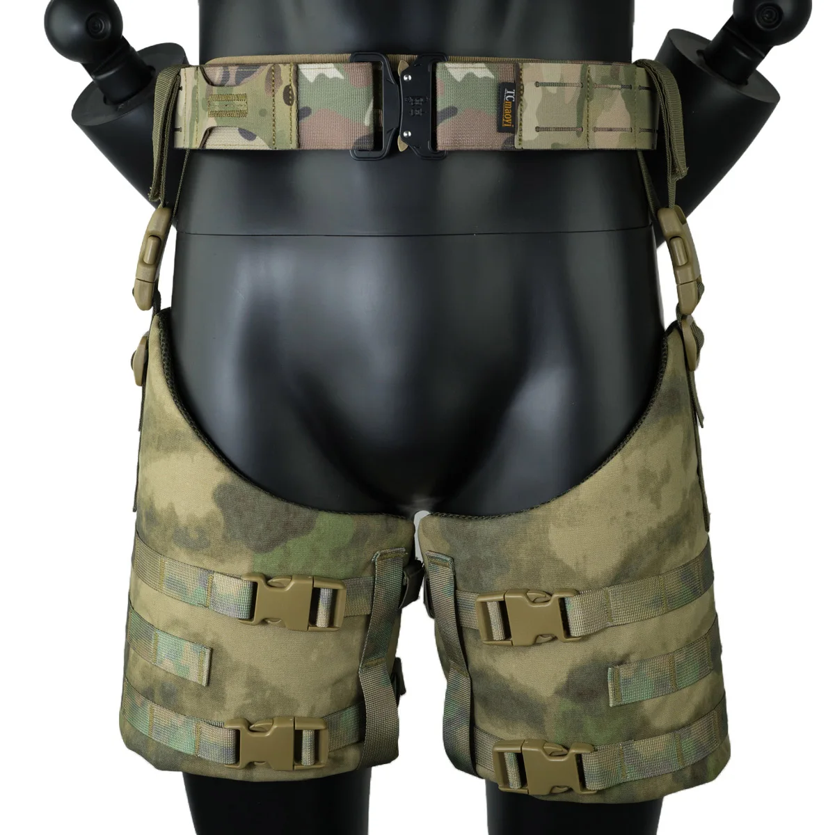 Taktische Gürtel Drop Leg Plattform Molle Oberschenkel Panel Hängen Bord Montage Platte Jagd – Detail 13