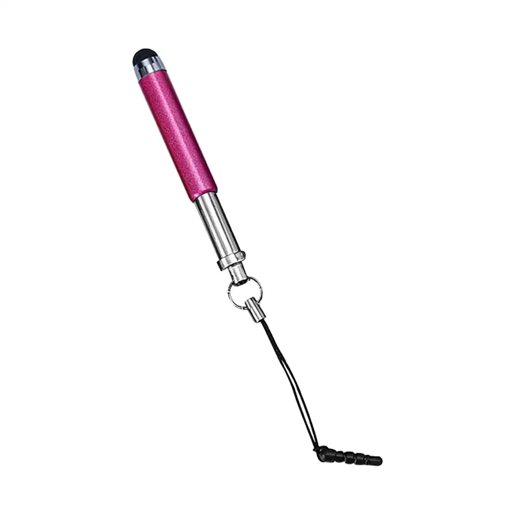 Universal 3-Piece Retractable Stylus Touch Pen Set - Mini Capacitive Design