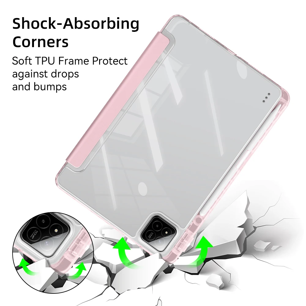 Enhanced Protective Case with Awake/Sleep Cover