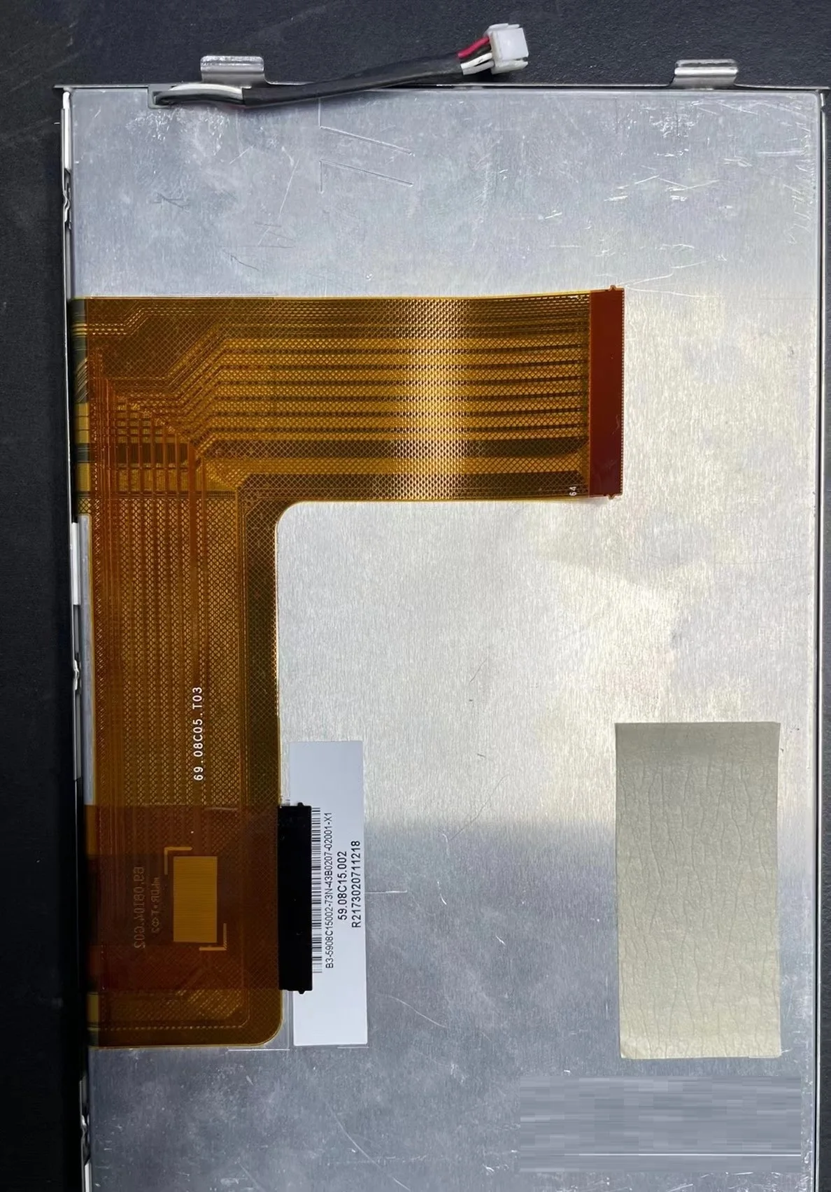 

The Original For Volkswagen LCD C080VVT03V. 0 Touch Screen is Used to Replace The Central Control screen Display