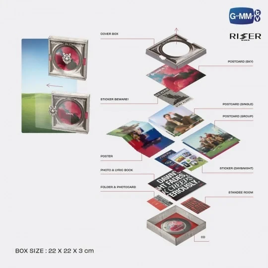 Thailand GMM LYKN DUSK & DAWN THE FIRST ALBUM official original