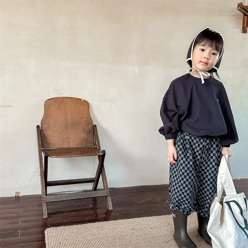 2025 New Spring Children Long Sleeve T Shirts Fashion Letter Print Kids Casual Sweatshirt Loose Girls Tee Cotton Boys Pullover 4 2025 New Spring Children Long Sleeve T Shirts Fashion Letter Print Kids Casual Sweatshirt Loose Girls Tee Cotton Boys Pullover - Image 4
