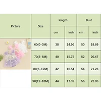 Toddler Baby Girls Tulle Romper Skirts Cute Summer Jumpsuits Dress Children Sleeveless 3D Flower Decor Bodysuits Outerwear 6