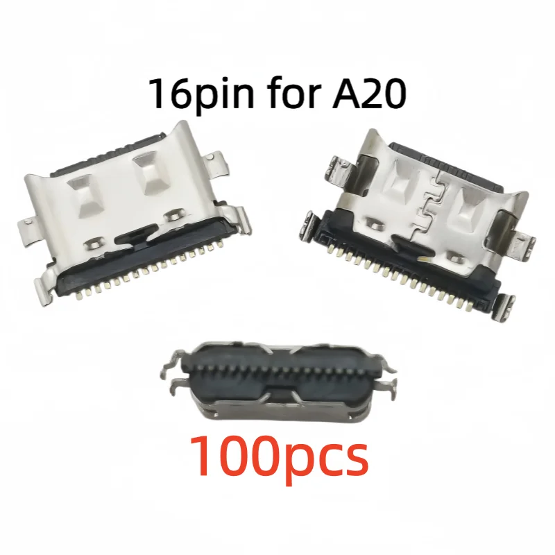 Universal Micro Type C USB Charging Dock Connector, 16-pin/18-pin