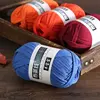 100g/pc Crocheting T Shirt Thick Soft Cloth Yarn for Hand Knitting Crochet Line Woven Handbag Blanket Thick Yarn Flat thread 3