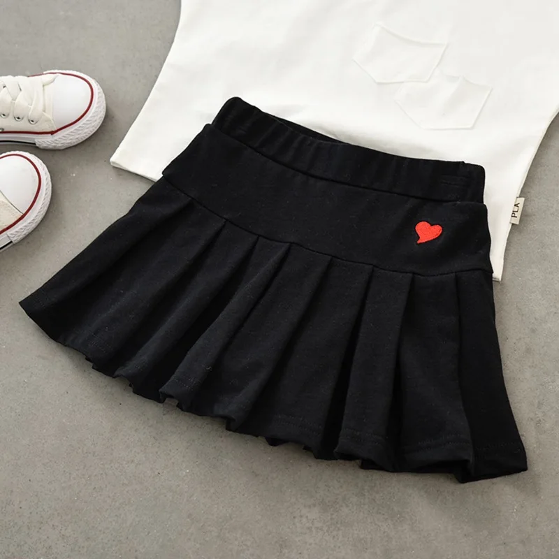 Girls' All-Match Pleated Culottes Medium And Small Children'S Summer Skirt children skirts