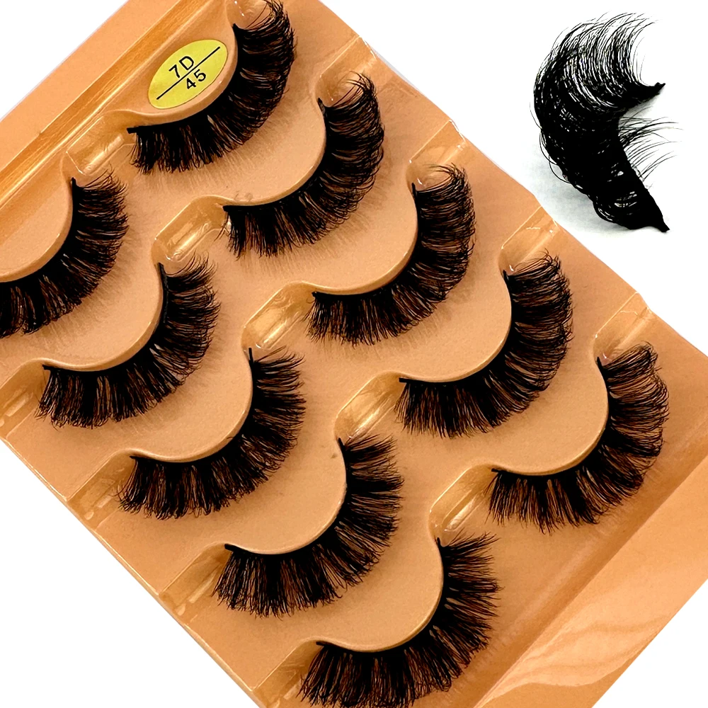 Cat Eye Eyelashes 3D Natural False Lashes