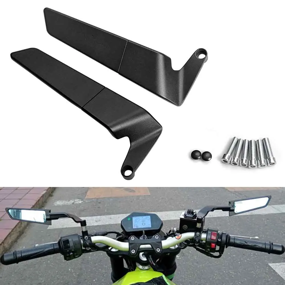 Motorcycle-Wind-Wing-Adjustable-Rotating-Rearview-Mirror-For-Aprilia ...