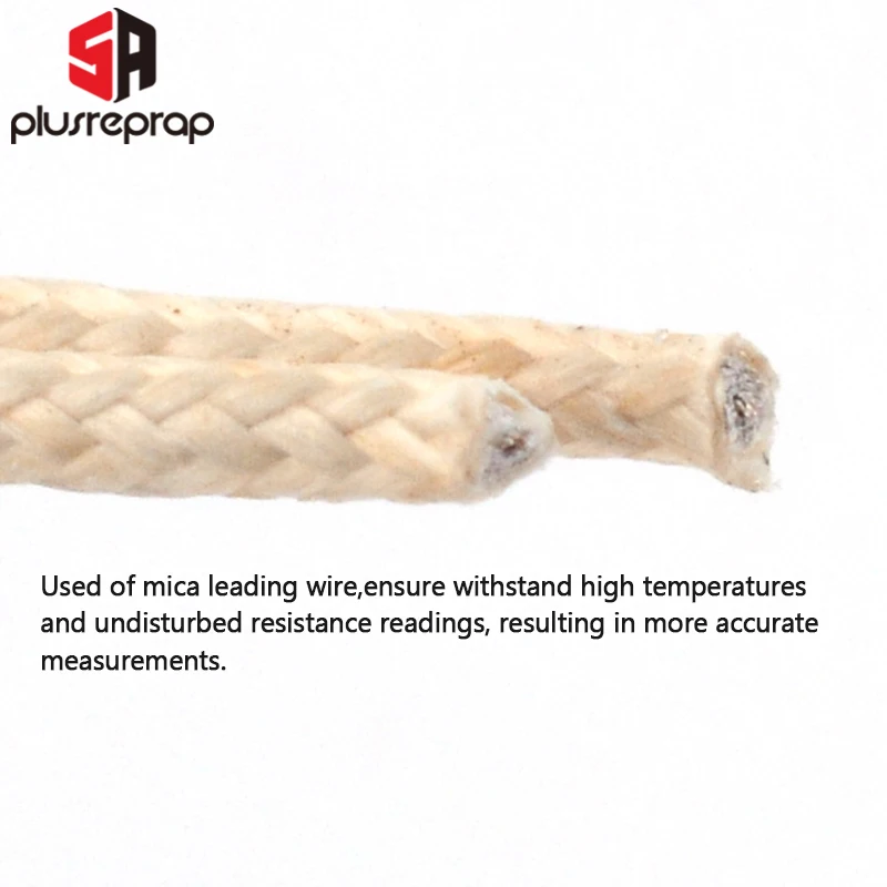For E3DV6 Vo-ron Hotend PT1000 Temperature Serson Up to 450 Degree Carbon Fiber Nylon High Temperature 3D Filament Printing — view 4