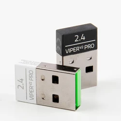 2.4G USB Dongle Receiver for Razer Viper V2 Pro Wireless Mouse Keyboard Siginal Receiving Adapter