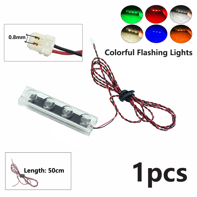 DIY LED Light Kit with Remote Control - Customizable Building Block Lamp