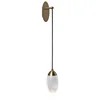 Postmodern Crystal Led Wall Light Copper Staircase Bedroom Bedside Living Room Background Wall Lamp 2