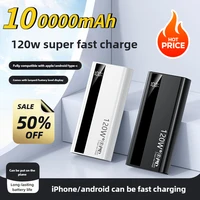 100000mAh Ultra-thin 120W Super Fast Charging Power Bank with Digital Display Mobile Power Supply Suitable for IPhone Xiaomi - Image 5