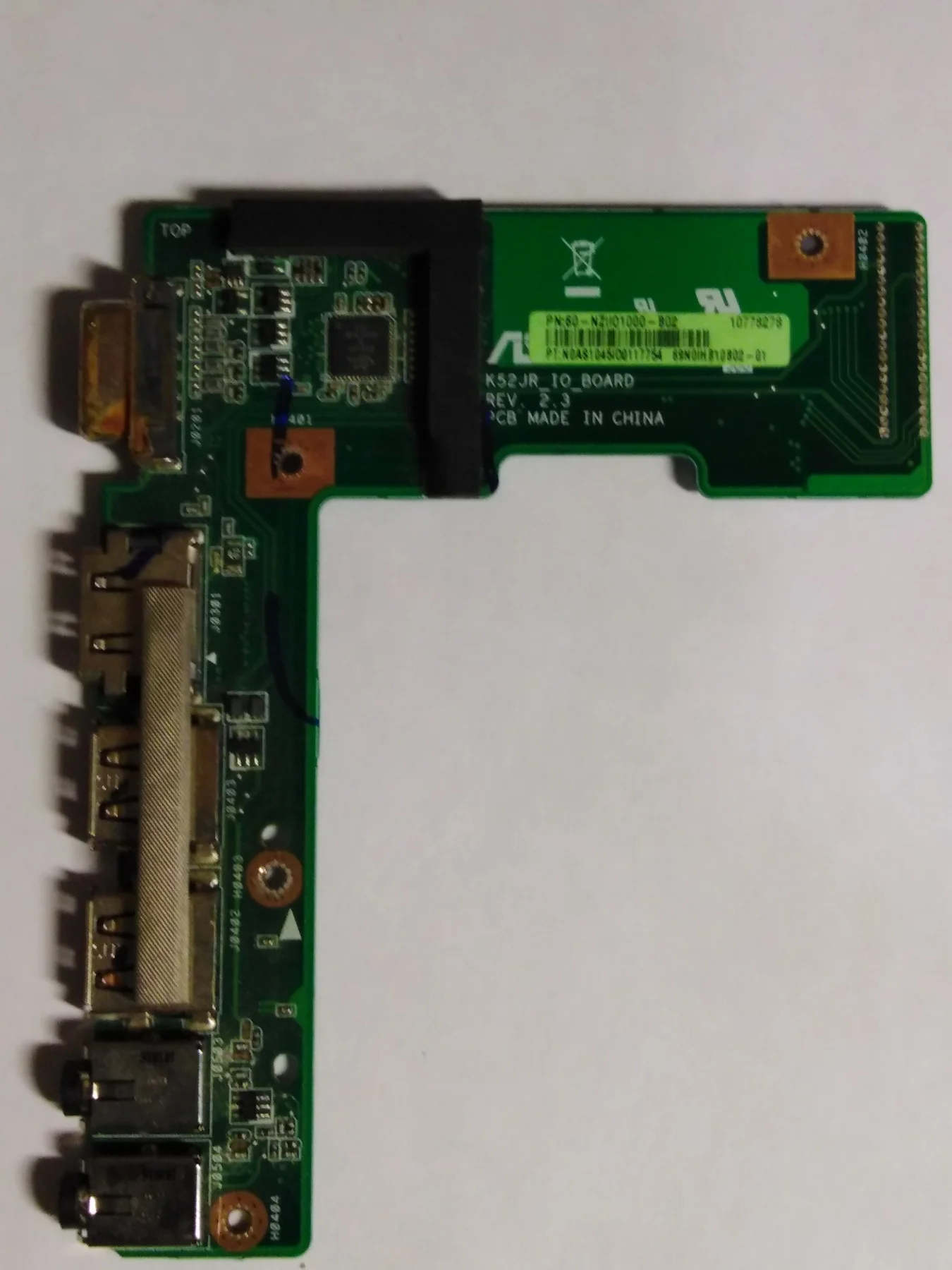 Expansion Board k52jr _ Io board rev2.3 laptop Asus k52d/K52/k52f/A52 with parsing | Компьютеры и офис