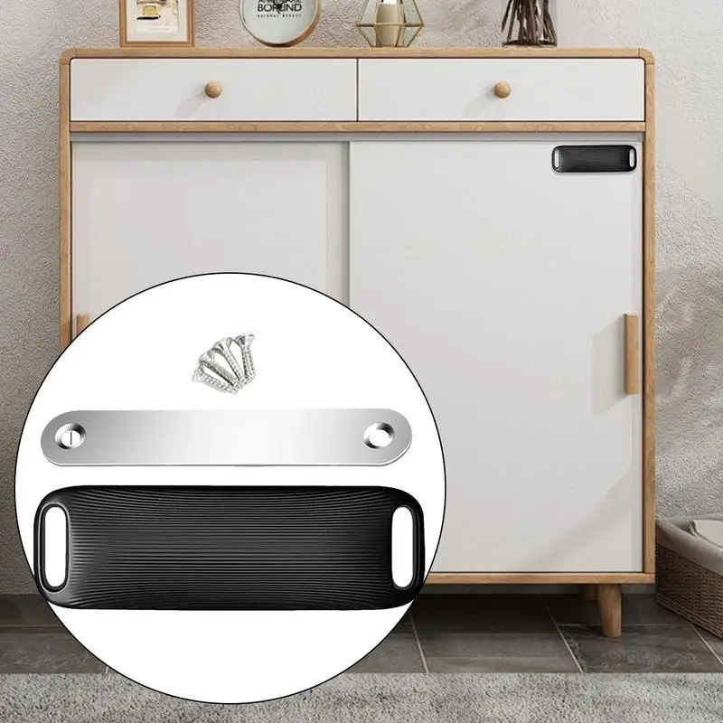 Magnetic Cabinet Latch Magnet Drawer Closet Closer Magnet Door Kitchen Drawer Latch Cabinet Locks for Offices Schools Hotels