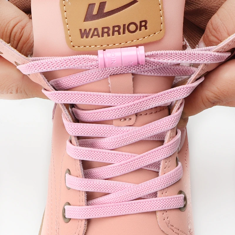 

Модные сетчатые тканые эластичные шнурки без завязывания, разноцветные шнурки в форме капсулы, аксессуары для шнурков, резиновые шнурки для детей и взрослых