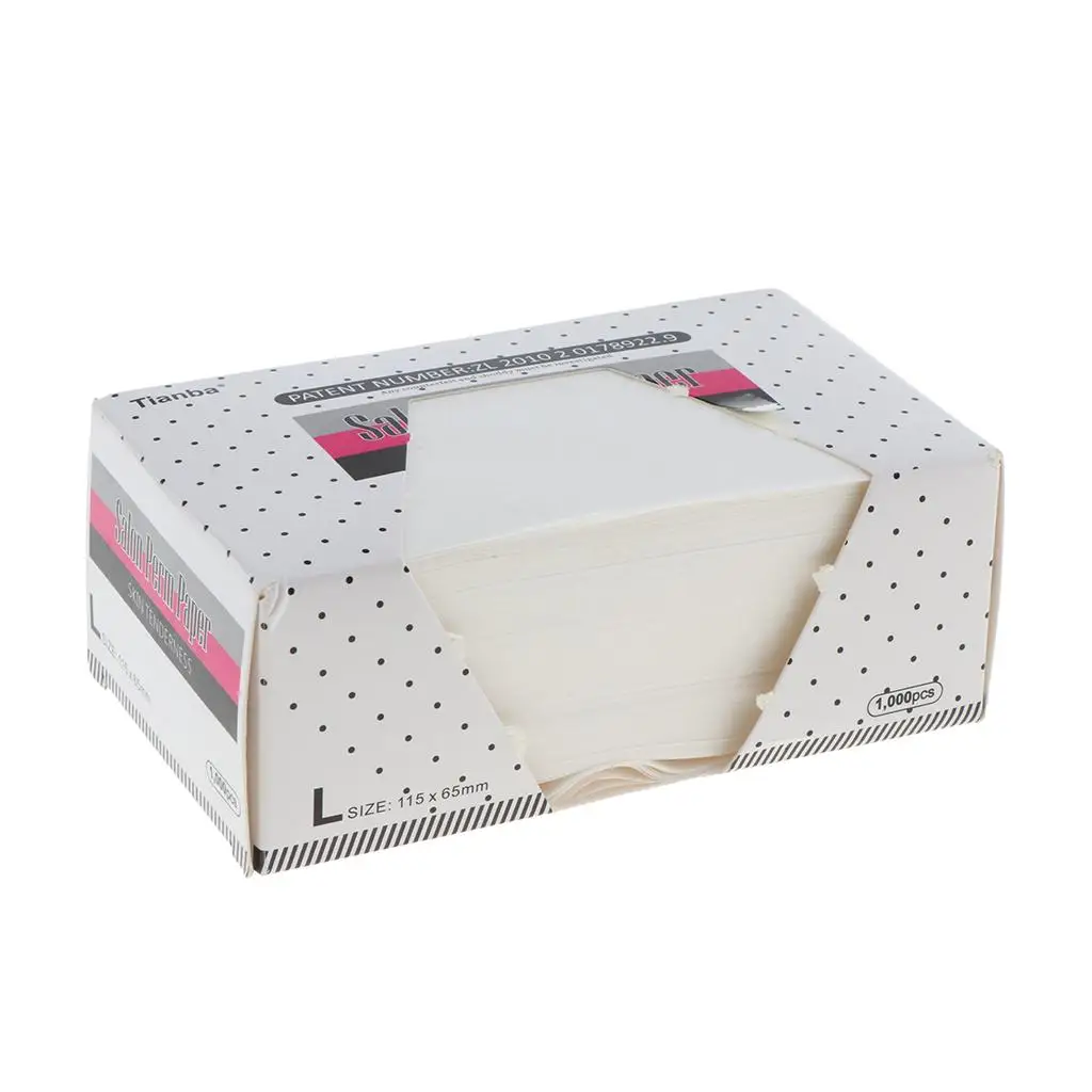 전문 살롱 헤어 페이퍼 엔드 랩, 1000 시트 팩