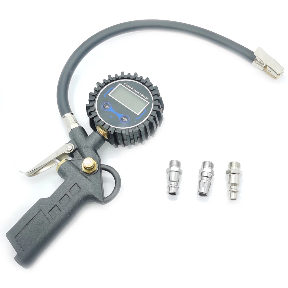 Neoteck Digital Car Eu Manometro Per Gonfiaggio Pressione Aria Per Pneumatici Display Lcd Retroilluminazione A Led Tester Per Veicoli Monitoraggio Gon