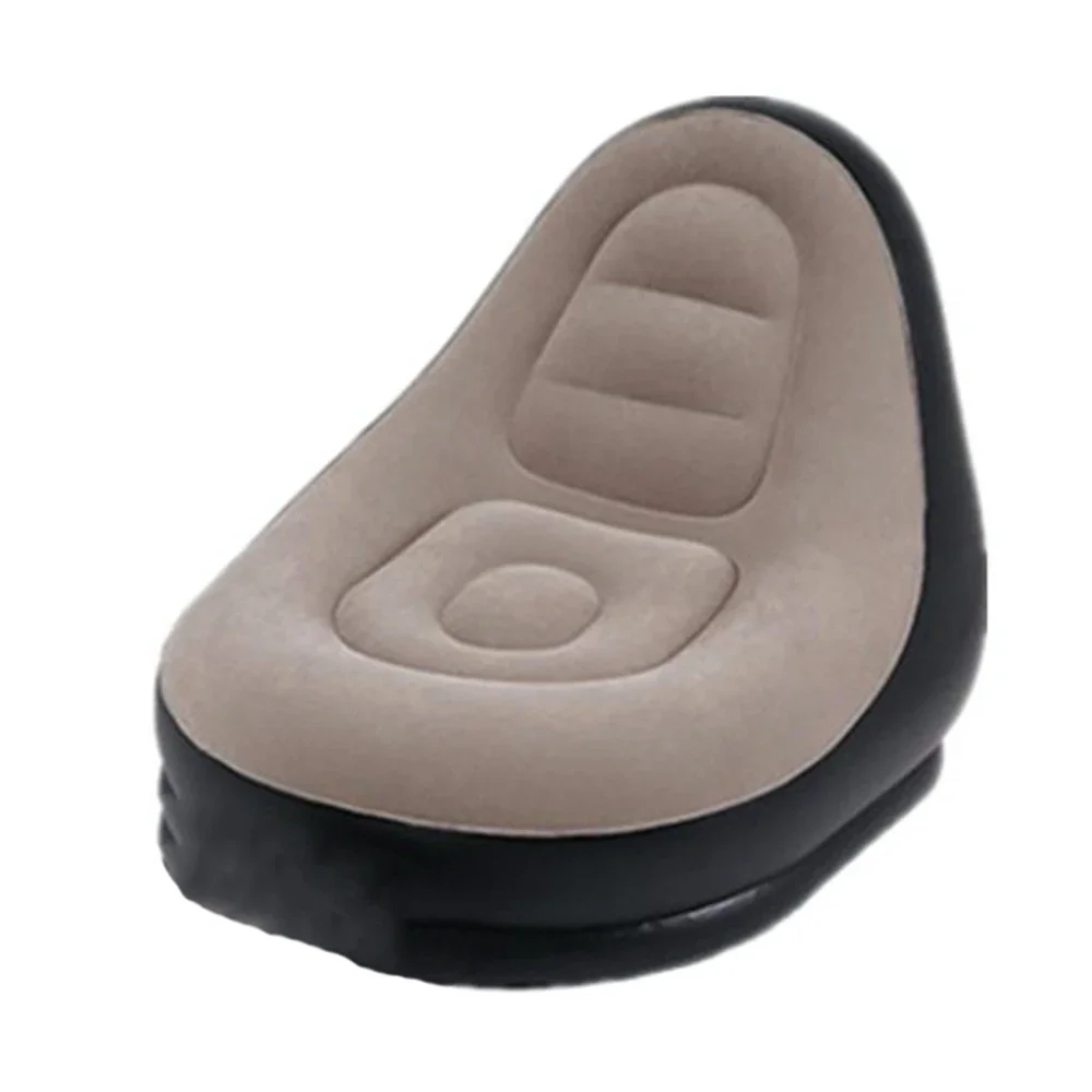 Lazy Air Sofa Bed With Pedals Modern Leisure Inflatable Sofa for Home Outdoor Office
