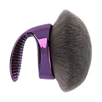 Brosse Kabuki pour mélange de beauté et flou, poils végétaliens Extra Large, brosse autobronzante, applicateur de mélange professionnel, fond de teint 3