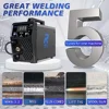 160Amp Dual Voltage MIG Welder Gasless Flux Core Stick TIG Spool Gun 5